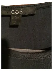 Vorschaubild 3 von Damen Freizeitkleid Gr. 36 S Blau Langarm Asymmetrisch Viskose