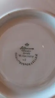 Vorschaubild 2 von Bavaria Unterteller Porzellan Weiß 15 cm Klassisch Uni