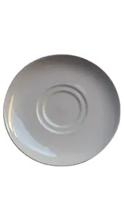 Vorschaubild 1 von Bavaria Unterteller Porzellan Weiß 15 cm Klassisch Uni