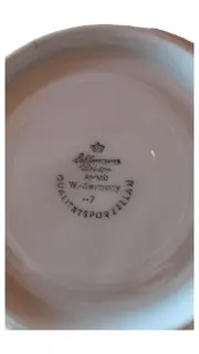 Vorschaubild 3 von Bavaria Unterteller Porzellan Weiß 15 cm Klassisch Uni