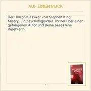 Vorschaubild 2 von Stephen King Misery Taschenbuch Psychologischer Horror Deutsch Heyne