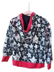Vorschaubild 5 von Kinder Kapuzenjacke Sterne Bio-Baumwolle Gr. 98 Mehrfarbig