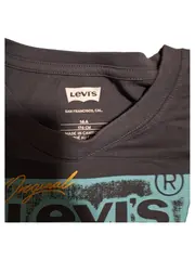 Vorschaubild 3 von T-Shirt Kinder Gr. 176 Grau Logo-Print Batwing The Original