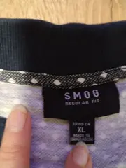 Vorschaubild 2 von Poloshirt Herren XL Blau Gepunktet Kurzarm Regular Fit