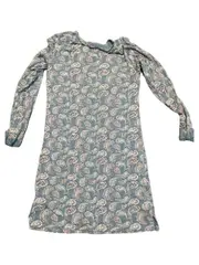 Vorschaubild 3 von TCM Damen Langarmshirt Paisley Petrol Gr. 36/38 Bio-Baumwolle