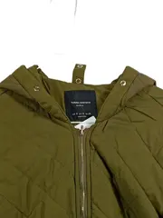 Vorschaubild 5 von Trafaluc Steppjacke Damen Gr. S/36 Oliv Kapuze Quilted