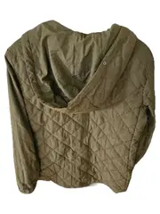 Vorschaubild 2 von Trafaluc Steppjacke Damen Gr. S/36 Oliv Kapuze Quilted