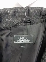 Vorschaubild 3 von Leichte Jacke Damen Gr. 44/XXL Grau Meliert Klassisch Elegant