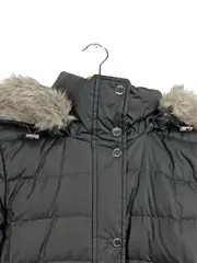 Vorschaubild 2 von Damen Steppjacke S Schwarz Winterjacke mit Kunstpelz