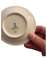 Vorschaubild 2 von Kaiser Schönbrunn Unterteller Porzellan Blumenmuster Weiß 12cm