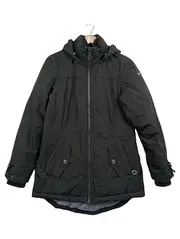 Vorschaubild 1 von Damen Winterjacke Gr. 36 Schwarz Kapuze Casual Jacke