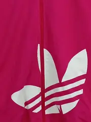 Vorschaubild 4 von Damen Trainingsjacke Kapuze Pink L Logo Print Sport Frühling Sommer