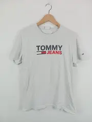 Vorschaubild 2 von Herren T-Shirt Gr. 36/S Grau Logo-Print Casual