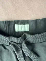 Vorschaubild 5 von Jogginghose Kinder Gr. 110 Grün Baumwolle locker geschnitten