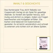 Vorschaubild 3 von Coppenrath Verlag Kartenspiel Fragen Romantisch Spiel für Paare Freunde