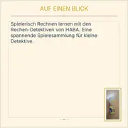 Vorschaubild 3 von Lernspiel Rechen-Detektive Spielesammlung Kinder Gelb