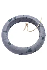 Vorschaubild 2 von Armband Damen Grau Stoff Abstrakt Minimalistisch