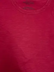 Vorschaubild 5 von Herren T-Shirt Rot Gr. 46/S Casual Logo Baumwolle