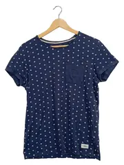 Vorschaubild 1 von EDC Herren T-Shirt S Blau Gemustert Casual