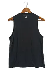 Vorschaubild 2 von Damen Sport Shirt Grau Gr. 34/XS Tank Top Logo-Print Fitness Training