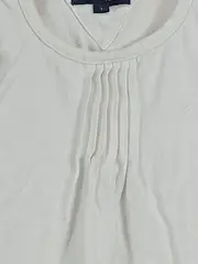 Vorschaubild 3 von Kinder Top Gr. 98 Weiß Casual Rüschen Baumwolle