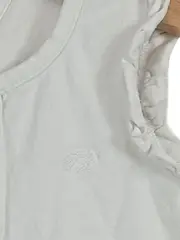 Vorschaubild 4 von Kinder Top Gr. 98 Weiß Casual Rüschen Baumwolle