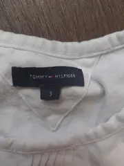 Vorschaubild 5 von Kinder Top Gr. 98 Weiß Casual Rüschen Baumwolle