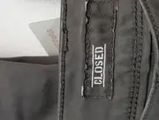 Vorschaubild 3 von Damen Stoffhose Gr. 40 L Grau Casual Klassisch Baumwolle Elasthan