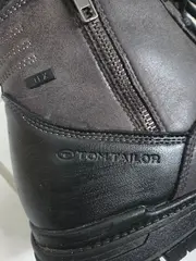 Vorschaubild 5 von Herren Winterstiefel Gr. 45 Grau Gefüttert Schnürstiefel TEX
