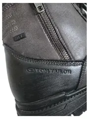 Vorschaubild 4 von Herren Winterstiefel Gr. 45 Grau Gefüttert Schnürstiefel TEX