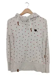 Vorschaubild 1 von Damen Kapuzenpullover mit Punkten Mehrfarbig Gr. 36/S