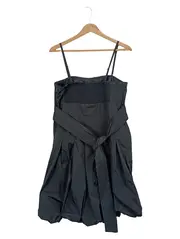 Vorschaubild 2 von Damen Cocktailkleid Gr. 42/XL Schwarz Elegant Ballonkleid