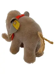 Vorschaubild 2 von Elefant Kuscheltier Vintage Beige Knopf im Ohr Plüschtier