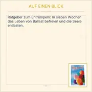 Vorschaubild 2 von Weg damit! Die Seele befreien - Rita Pohle - In 7 Wochen Leben entrümpeln