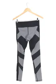 Vorschaubild 2 von NERO Damen Leggings XS 34 Schwarz Sportlich Kariert Fitness Hose