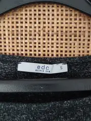 Vorschaubild 5 von EDC Damen Langarmshirt Gr. 36/S Grau Casual