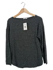 Vorschaubild 1 von EDC Damen Langarmshirt Gr. 36/S Grau Casual