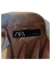 Vorschaubild 5 von Damen Übergangsjacke Wasserfallkragen Rosa Gr. L Leichte Jacke