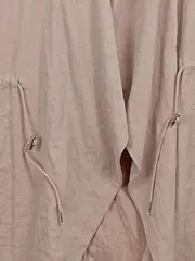 Vorschaubild 3 von Damen Übergangsjacke Wasserfallkragen Rosa Gr. L Leichte Jacke