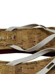 Vorschaubild 2 von Damen Zehentrenner Sandalen Gr. 40 Weiß Freizeit Casual