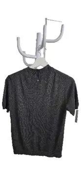 Vorschaubild 2 von Damen Pullunder Kurzarm Grau Gr. 38 M Basic