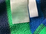 Vorschaubild 6 von Fleecejacke Kinder Gr. 98 gestreift blau grün Reißverschluss