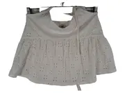 Vorschaubild 1 von Neckholder Top Damen Weiß Lochstickerei Gr. M Sommer