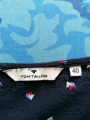 Vorschaubild 6 von Damen Bluse Gr. 36/S Blau Casual Viskose