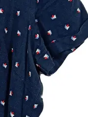 Vorschaubild 4 von Damen Bluse Gr. 36/S Blau Casual Viskose