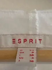 Vorschaubild 5 von Damen Bluse Gr. 34/XS Weiß Viskose Fledermausärmel Feminin