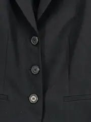 Vorschaubild 3 von Damen Blazer Gr. 34 Schwarz Business Elegant