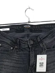 Vorschaubild 2 von Skinny Liam Jeans Herren Grau W30 L31 Baumwolle Freizeit