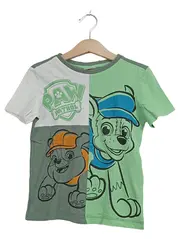 Vorschaubild 1 von Kinder Paw Patrol Fanshirt T-Shirt Gr. 104/110 Grün Jungen