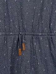 Vorschaubild 3 von Mädchen Sommerkleid Gr. 158/164 Anker Muster Grau Maritime